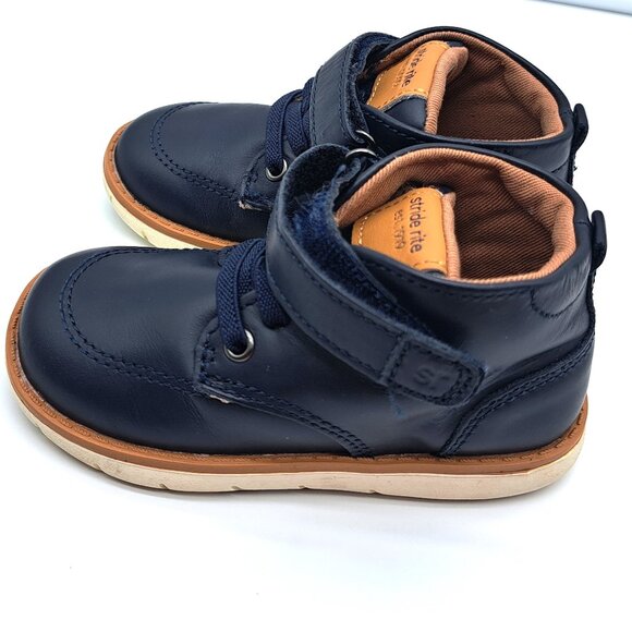Stride Rite Quinn Kid's Leather - Size Boys 6W - Picture 3 of 12